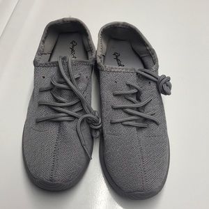 Final price Never worn .Qupid cloth sneakers